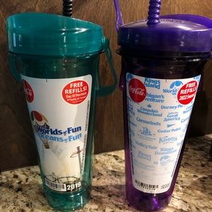 World of Fun cups